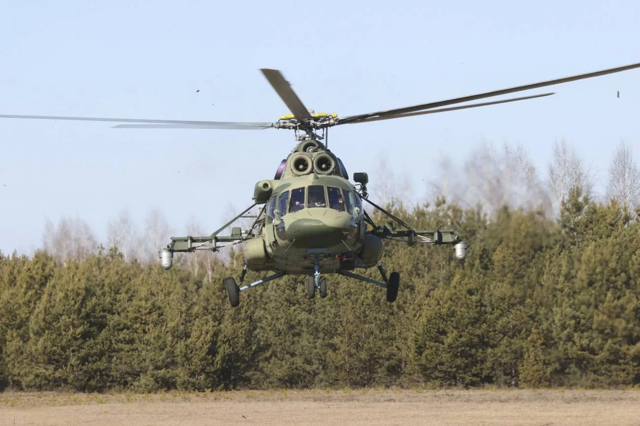 Nalot śmigłowców z Bialorusi. Świadek z Białowieży opisuje, co widział
