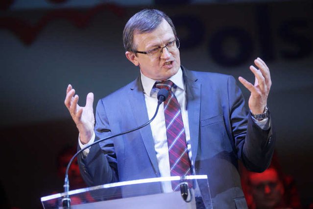 Tadeusz Cymański ofiarą ataku