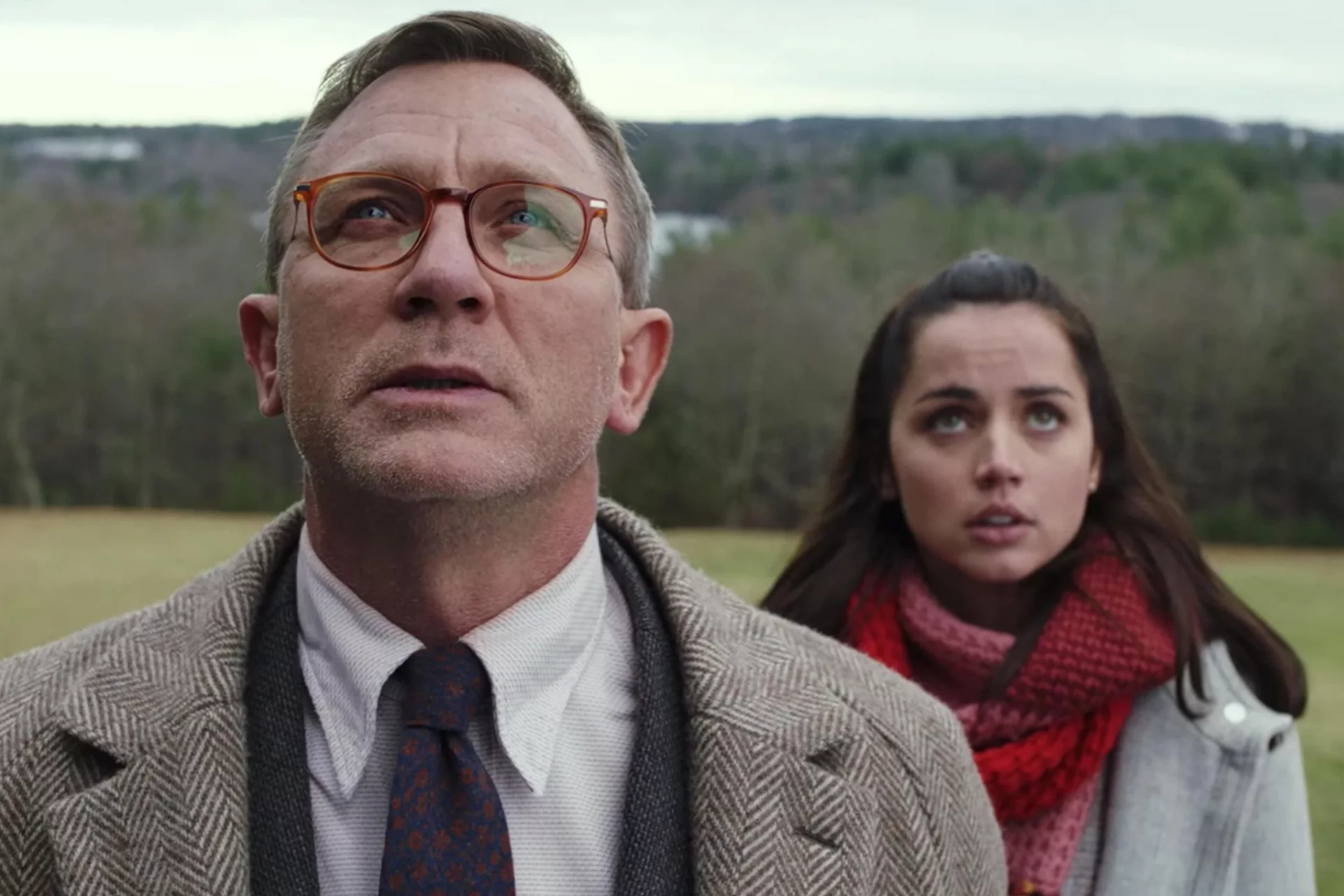 filmy podobne do "Zabójczego wesela": Na noże Daniel Craig i Ana De Armas