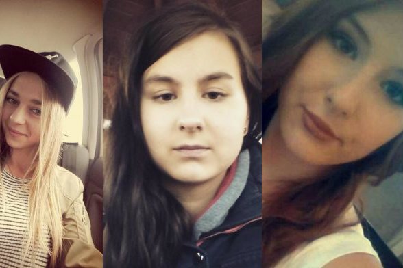 Trzy dziewczyny w wieku 17-19 lat zaginęły wieczorem w pierwszy dzień świąt. Miały spotkać się z dwoma mężczyznami.