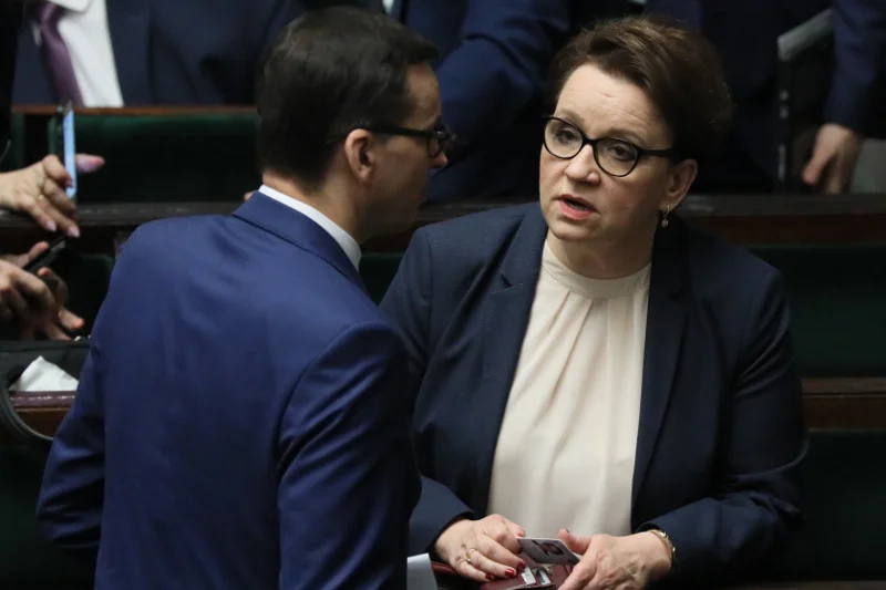 Morawiecki podważył całą pracę Zalewskiej.