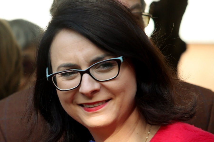 Kamila Gasiuk-Pihowicz miała wręczyć na pożegnanie upominki pracownikom klubu parlamentarnego Nowoczesnej, który przestał istnieć.