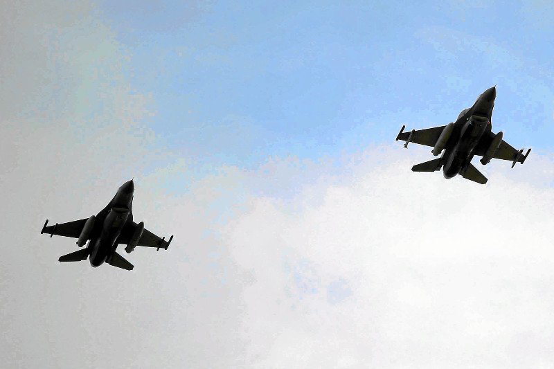 Wojskowe F-16 były widziane nad Lublinem. Zdjęcie jest tylko ilustracją do tekstu.