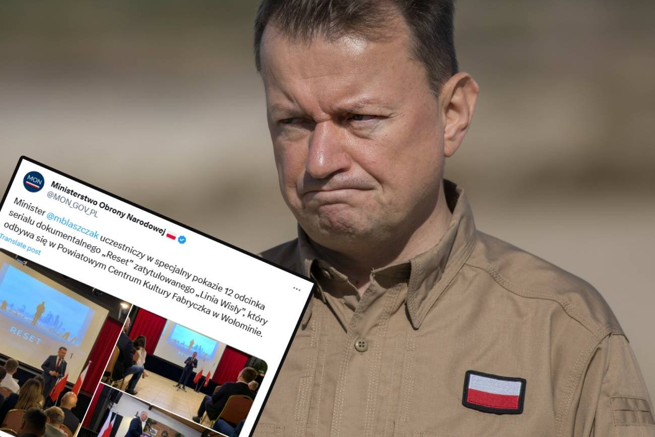 Szefowie MON NATO rozmawiali o bezpieczeństwie. Błaszczak oglądał "Reset"