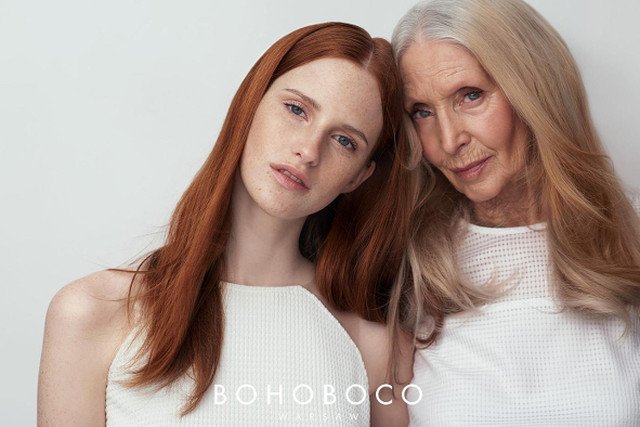 Staruszka modelką w kampanii polskiej marki Bohoboco. Piękne!