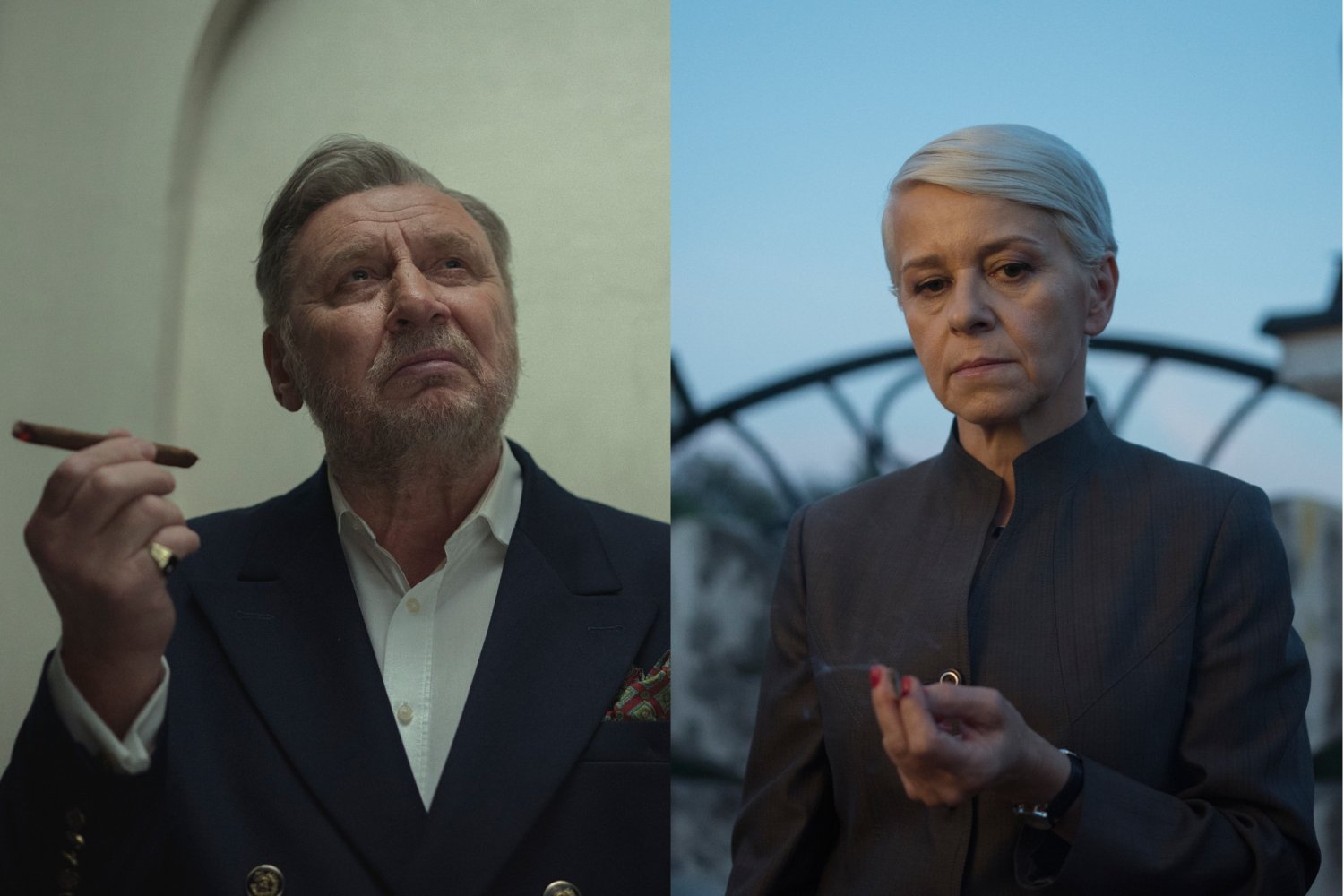 Andrzej Grabowski jako Igor i Beata Bandurska jako Marzena w Gangu Zielonej Rękawiczki