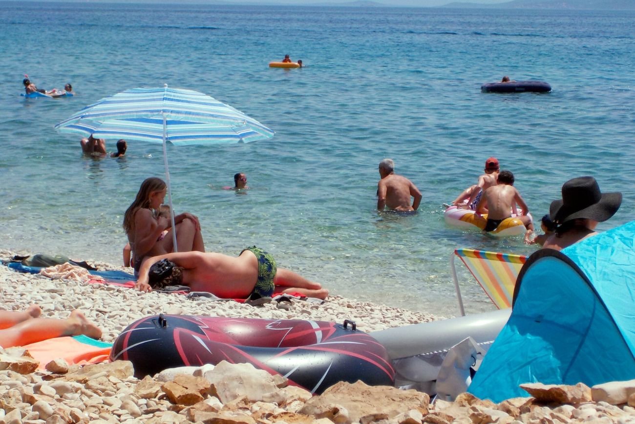 Temperatura wody w Adriatyku w Chorwacji bardzo wysoka. Ale nie potrwa to długo