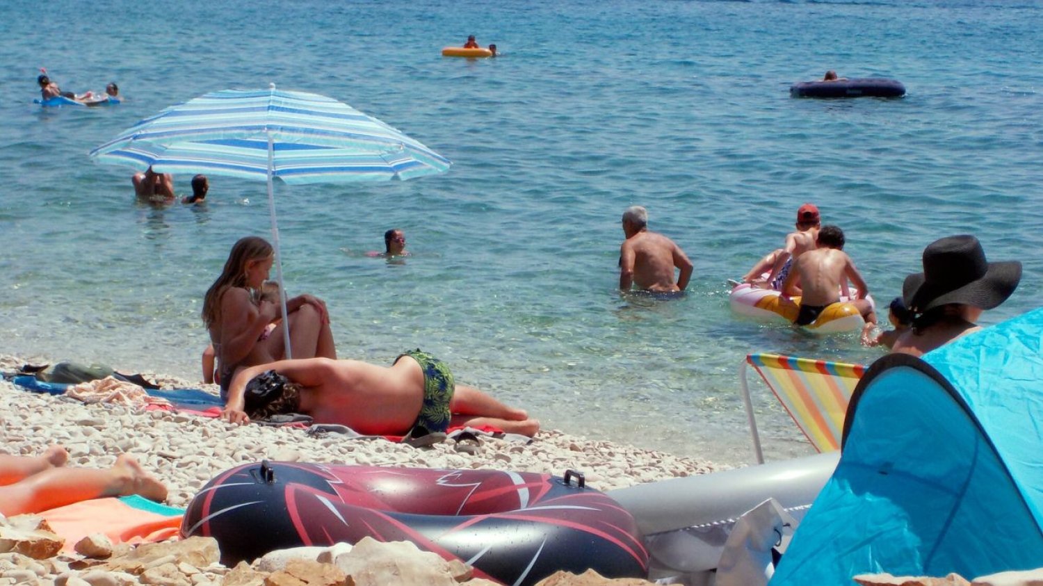 Temperatura wody w Adriatyku w Chorwacji bardzo wysoka. Ale nie potrwa to długo