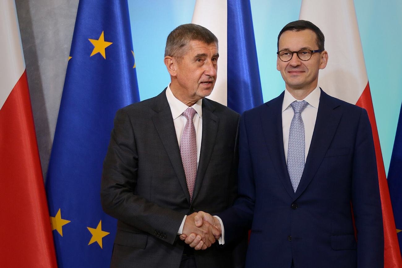 Andrej Babiš rozzłościł Polaków swoją wypowiedzią w czeskiej telewizji Kandydat na prezydenta Czech Andrej Babiš i Mateusz Morawiecki.