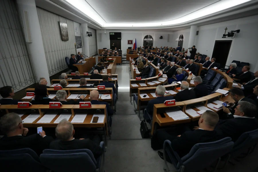 Barbara Borys-Damięcka przeczytała SMS od Olgi Tokarczuk.