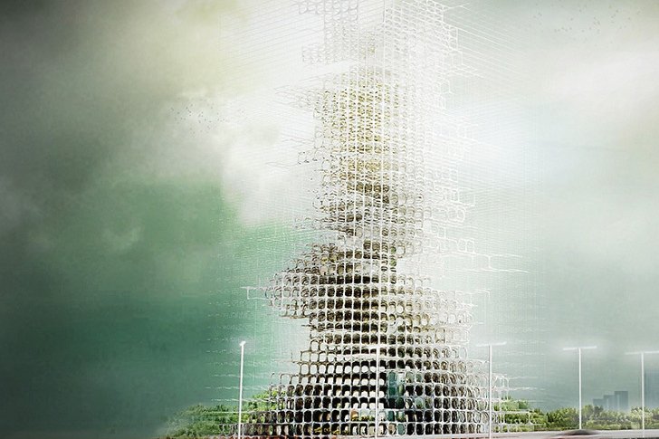 Źródło: www.inhabitat.com, www.evolo.us
Projekt: YuHao Liu and Rui Wu z Kanady