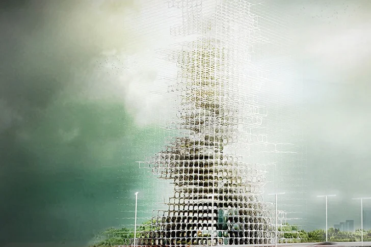 Źródło: www.inhabitat.com, www.evolo.us
Projekt: YuHao Liu and Rui Wu z Kanady