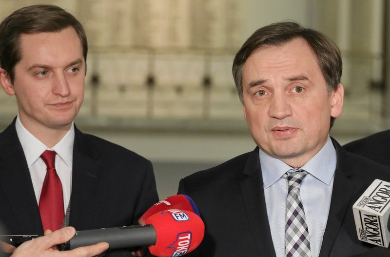 Zbigniew Ziobro i Sebastian Kaleta o zatrzymaniu aktywistki LGBT.