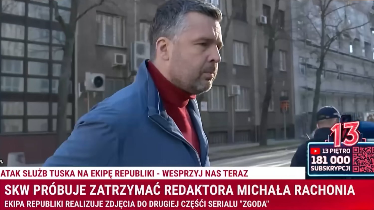 Policja jednak nie osaczyła Rachonia. Republika znowu zrobiła z igły widły Policja jednak nie osaczyła Rachonia. Republika znowu zrobiła z igły widły