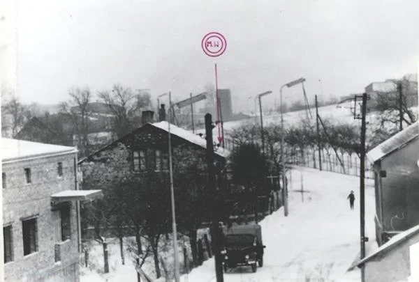 Ulica Krakowska w Zagórzu (obecnie dzielnica Sosnowca). Miejsce zamachu na Władysława Gomułkę.