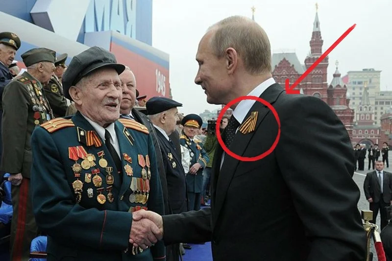 Putin nosi wstążkę św. Jerzego. Co oznacza ten symbol?