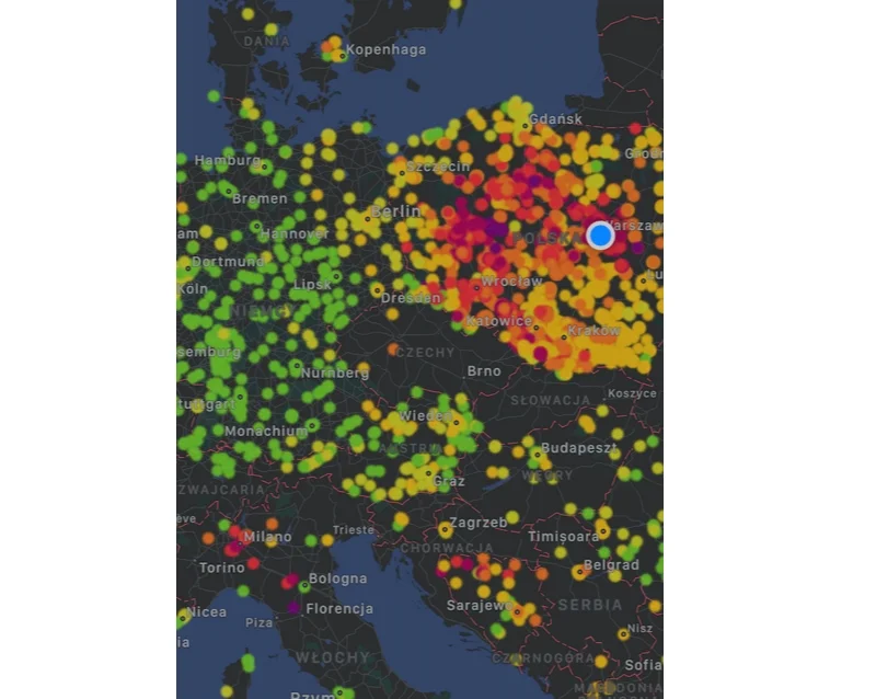 Sytuacja smogowa w Polsce