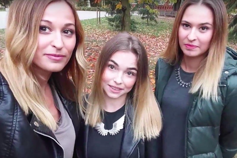 Julia, Pola i Hania - córki Pawła Kukiza.