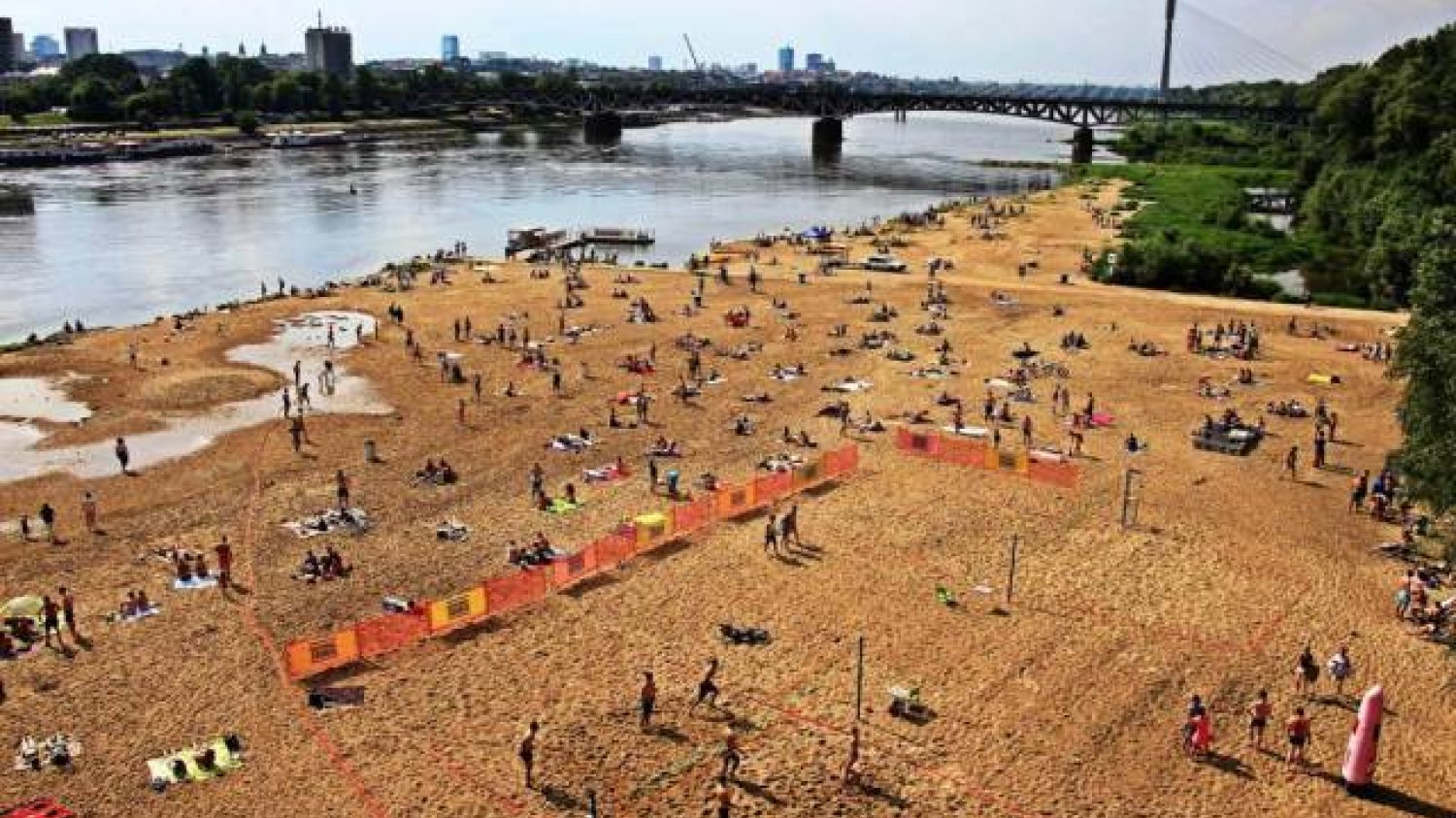 Plaża, Warszawa