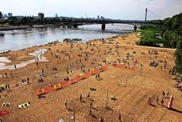 Plaża, Warszawa