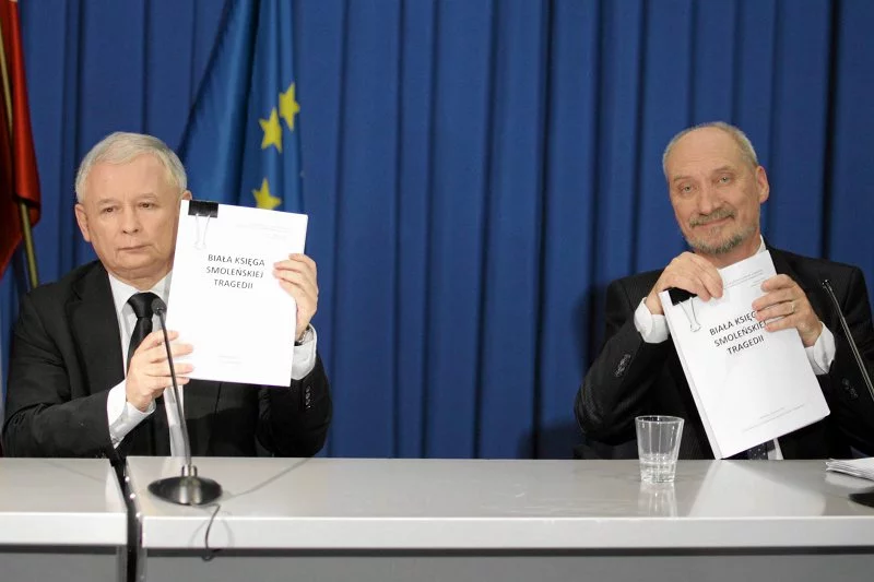 Jarosław Kaczyński i Antoni Macierewicz