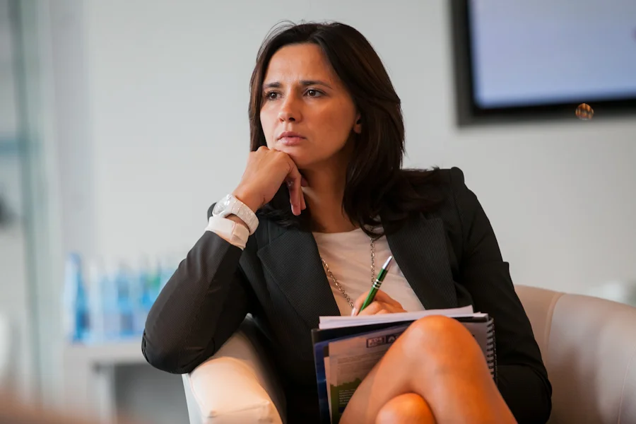 Marta Marzec-Robak podczas Law&Business Meeting "Marketing w usługach prawnych"