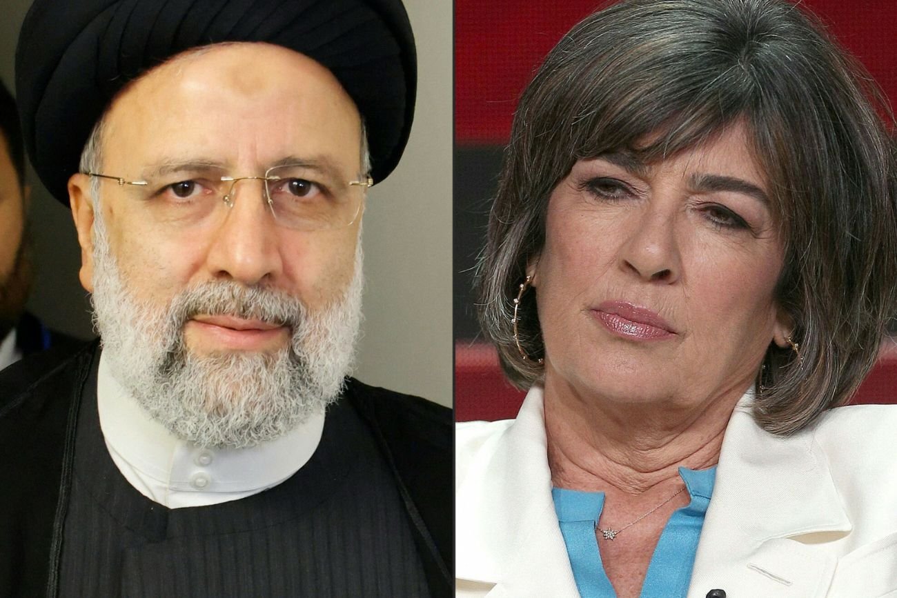 Ebrahim Raisi i Christiane Amanpour.