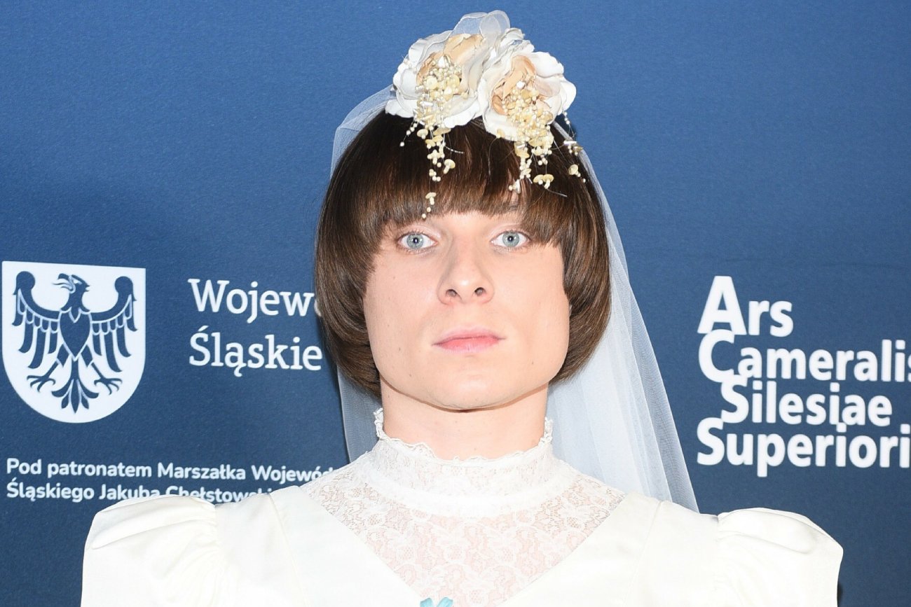 Fryderyki 2023. Ralph Kamiński zaprezentował się w sukni ślubnej [ZDJĘCIA]