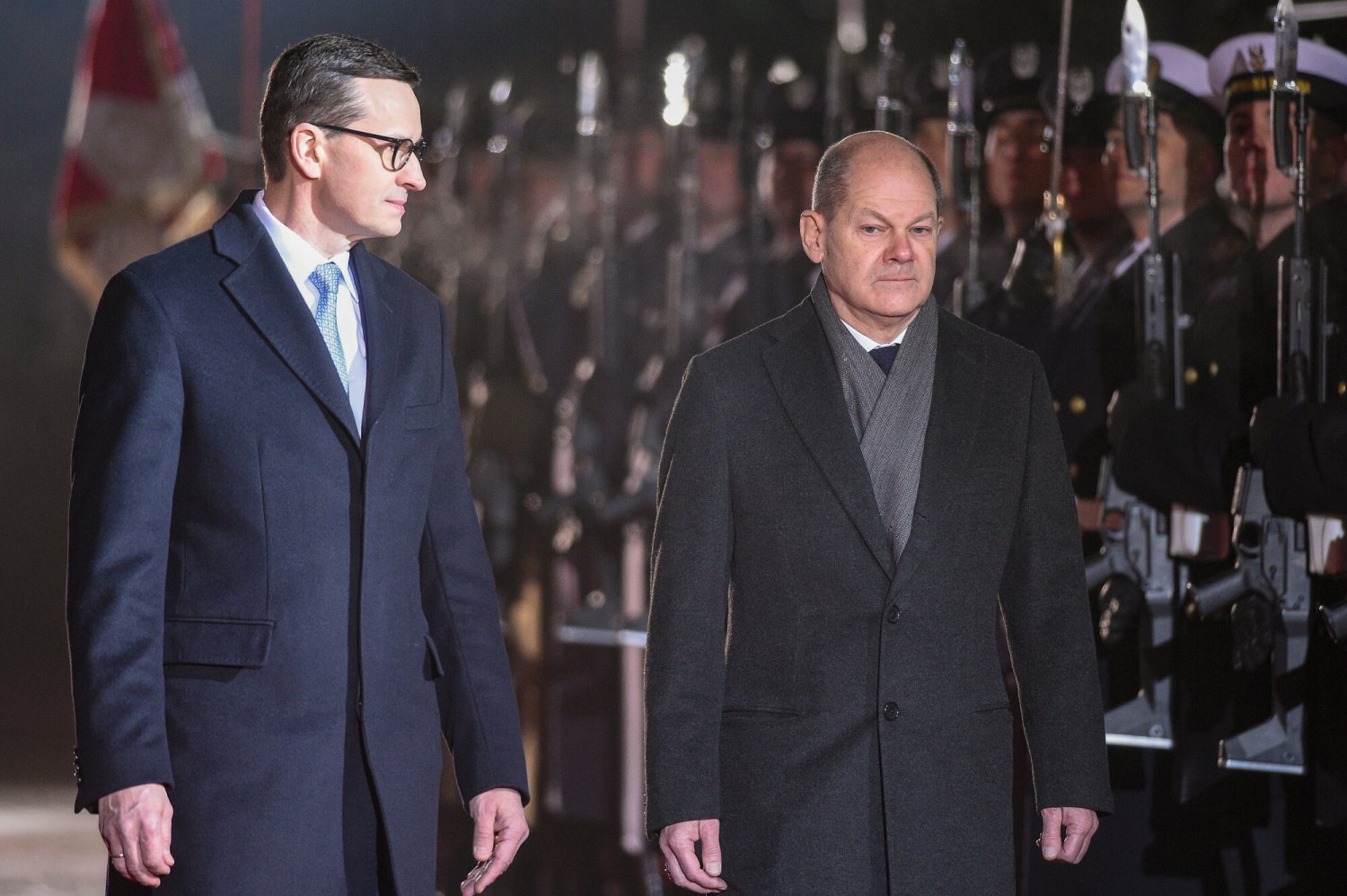 Mateusz Morawiecki i Olaf Scholz