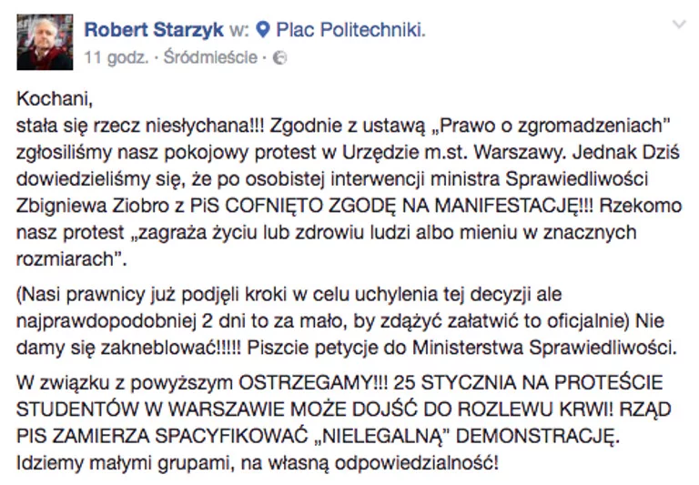 Nie udostępniajcie tego. To jest fejk