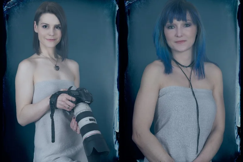 Kobiety biorące udział w projekcie same zgłaszały się do fotografki. To pozwoliło na stworzenie ponad 100 portretów kobiet w każdym wieku. Na zdjęciu po lewej - autorka projektu