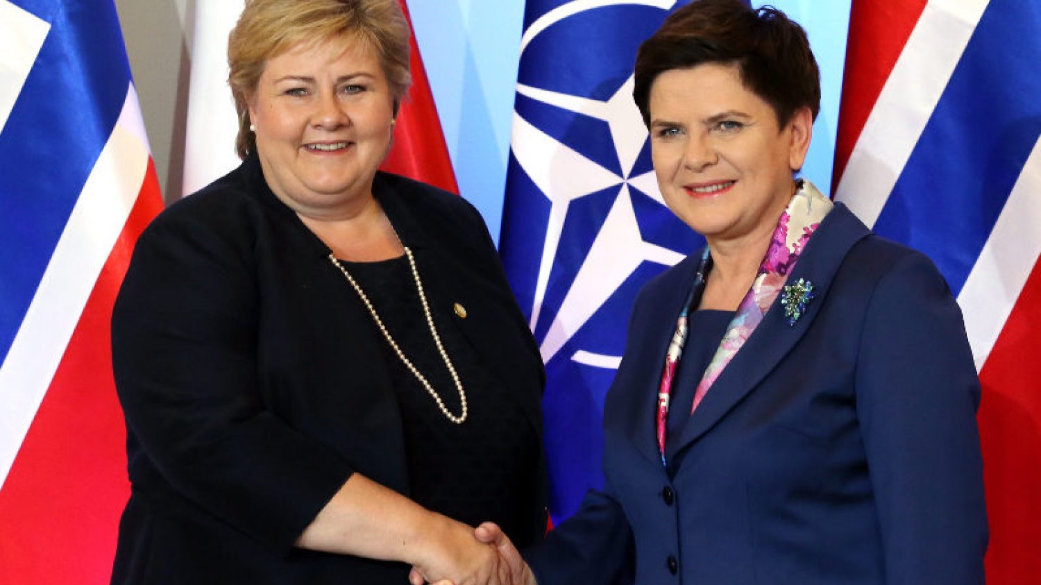 Erna Solberg nie zgadza się, żeby rząd Beaty Szydło przejął fundusz norweski.