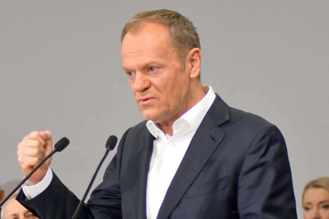 Lider PO Donald Tusk.