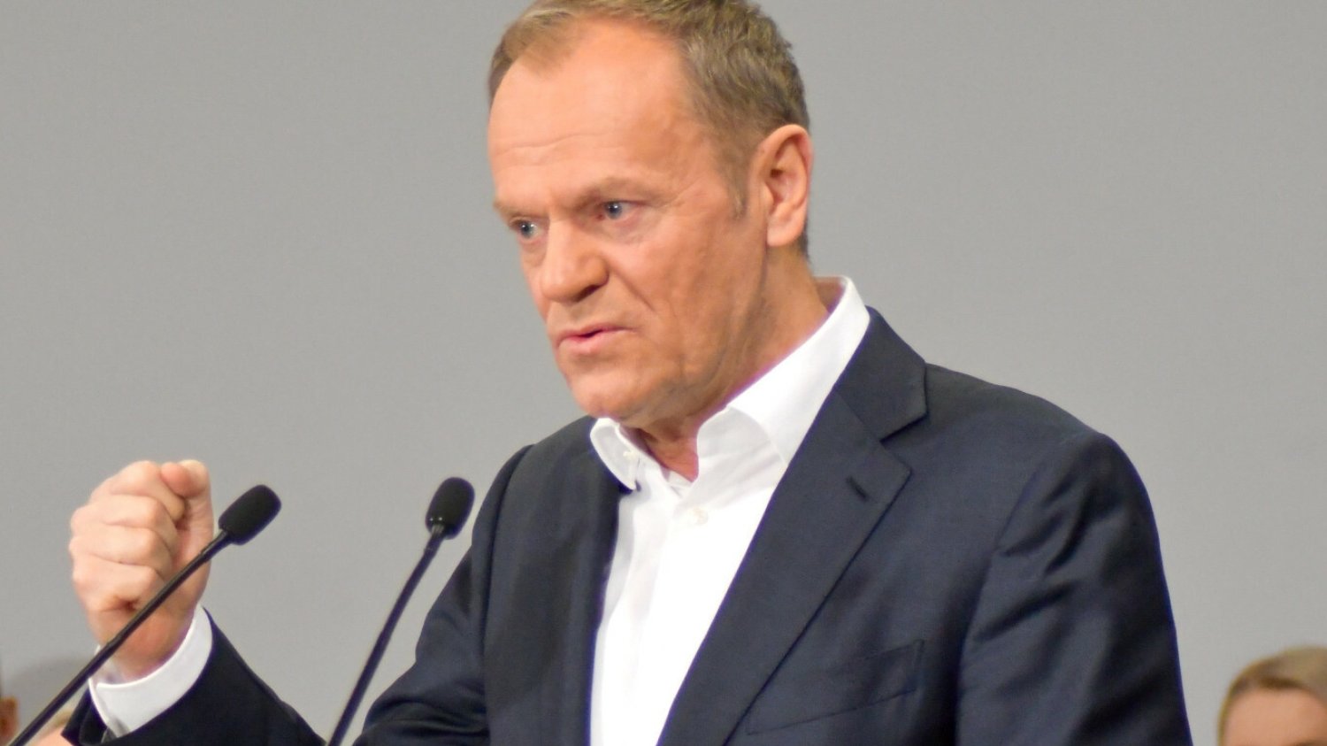 Lider PO Donald Tusk.
