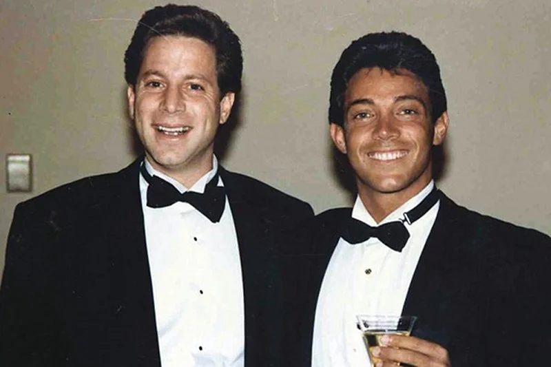 Danny Porush (z lewej) i Jordan Belfort, czyli dawni wspólnicy w interesach