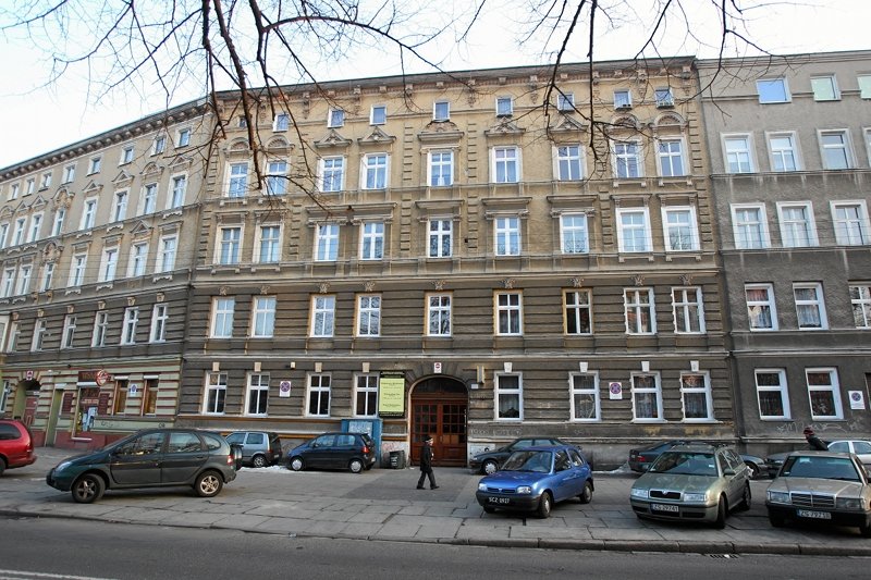 Kamienica, w której mieszkała piosenkarka Helena Majdaniec.