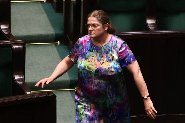 Krystyna Pawłowicz nie kryje irytacji z powodu, iż Sejm będzie się teraz musiał zajmować prezydenckimi projektami ustaw o KRS i SN.