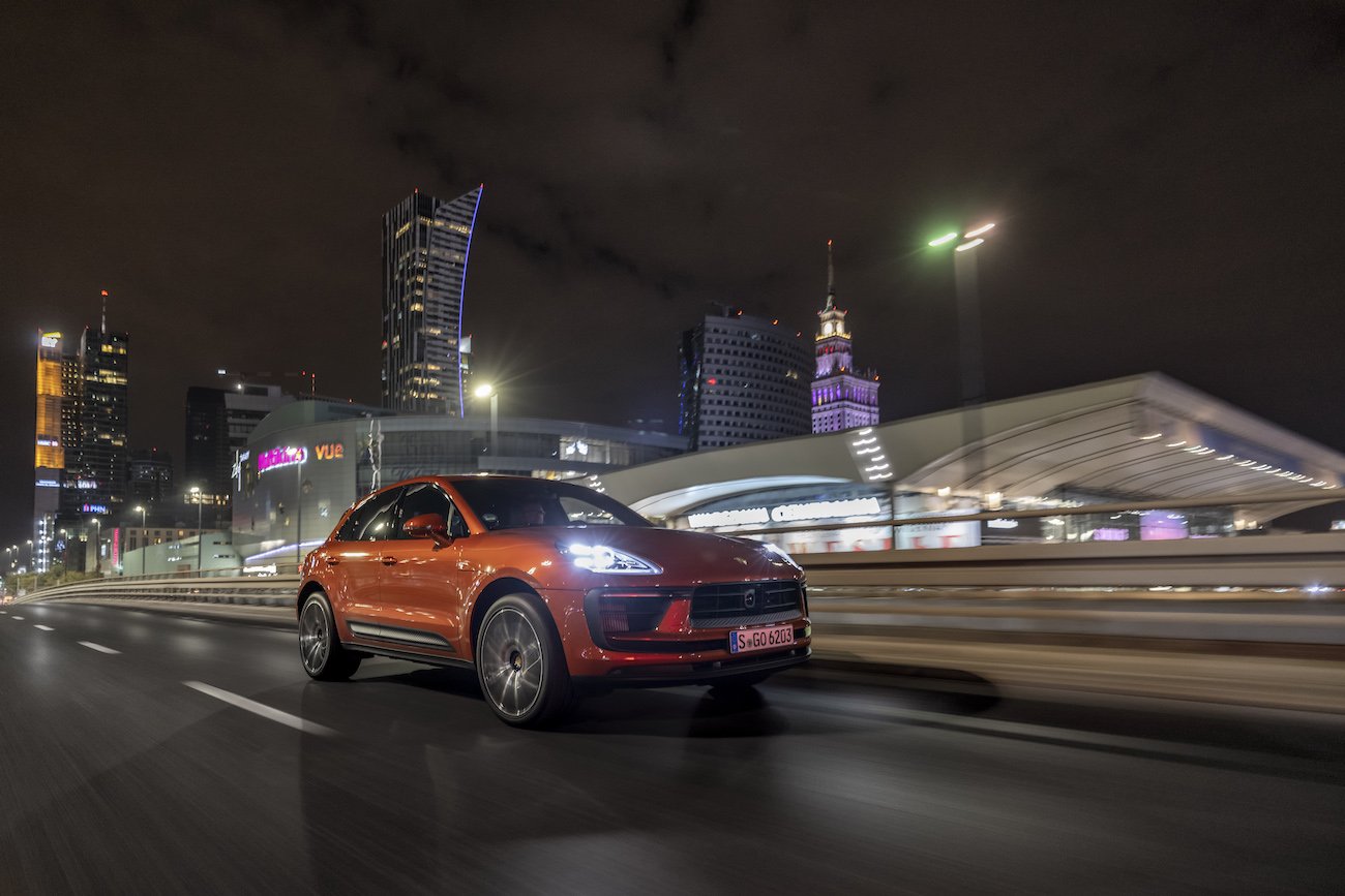 Porche Macan po drugim liftingu. Na zdjęciu Macan S.