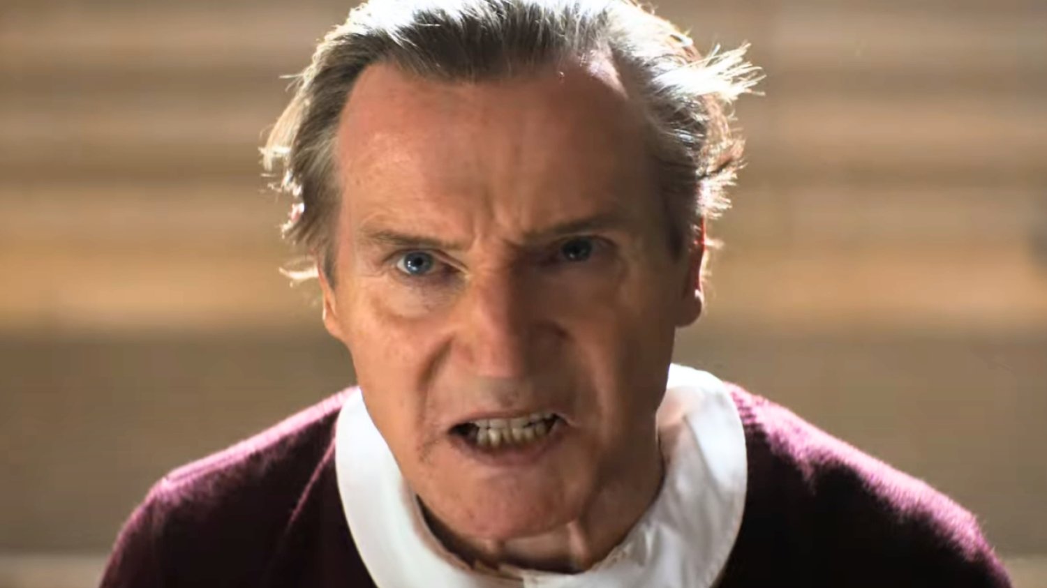 "Naga broń" powraca. Liam Neeson w spódniczce zastępuje Lesliego Nielsena Zwiastun nowej "Nagiej broni". Liam Neeson zastąpił Lesliego Nielsena
