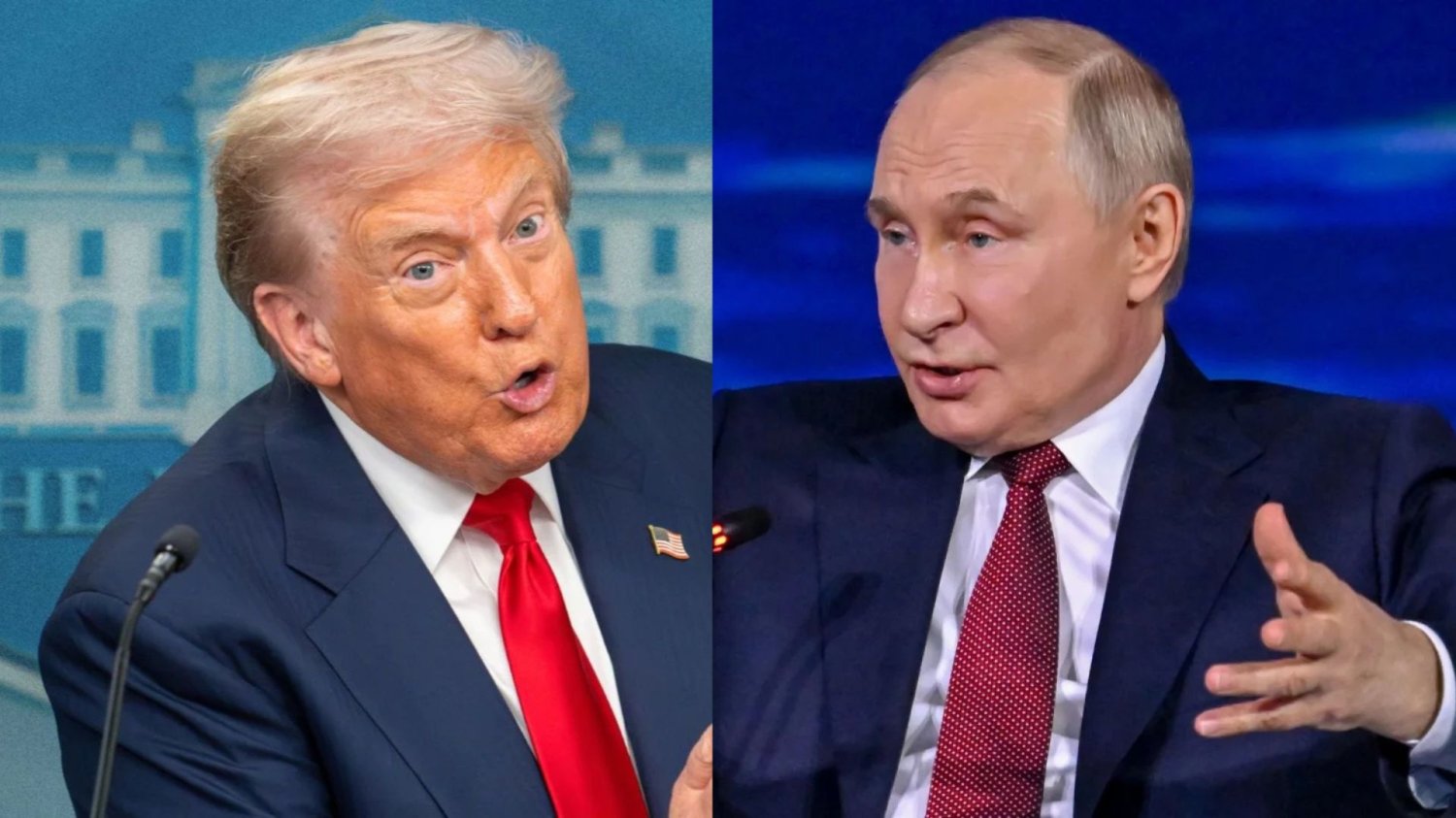 Trump z Putinem rozmawiali ponad godzinę. Nie skończyło się tylko na gratulacjach Donald Trump, Władimir Putin
