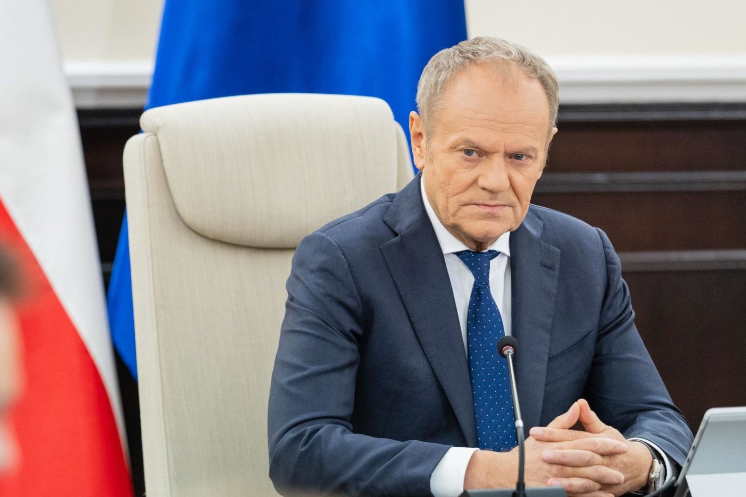Donald Tusk i nowy sondaż