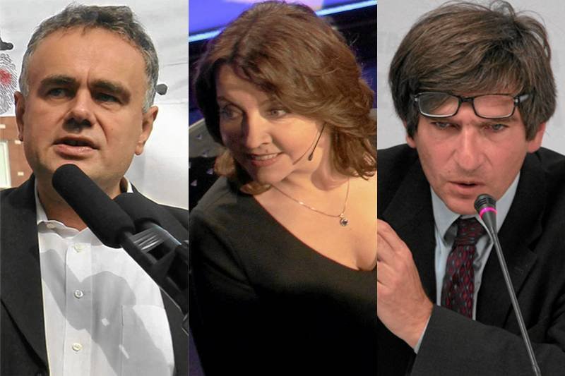 Tomasz Sakiewicz, Joanna Lichocka, Krzysztof Skowroński