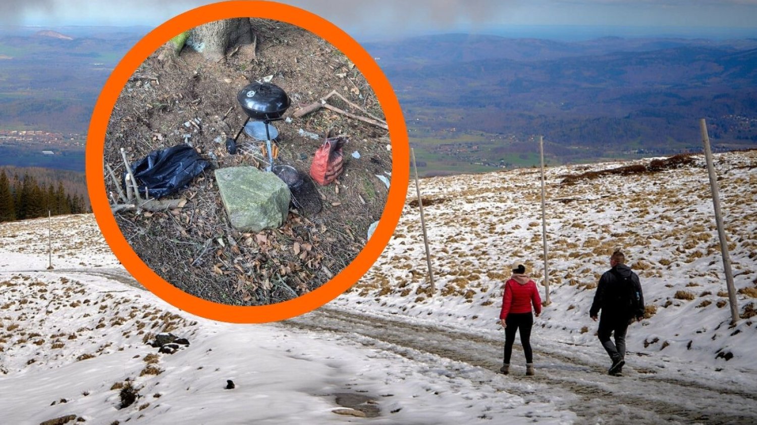 W Karkonoszach mieli dość. Posypały się mandaty Mandaty dla turystów w Karkonoszach