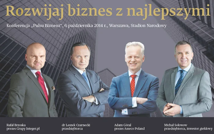Rafał Brzoska, Leszek Czarnecki, Adam Góral, Michał Sołołow