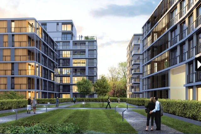 Projekt inwestycji nawiązuje do lekkiej architektury śródziemnomorskiej.