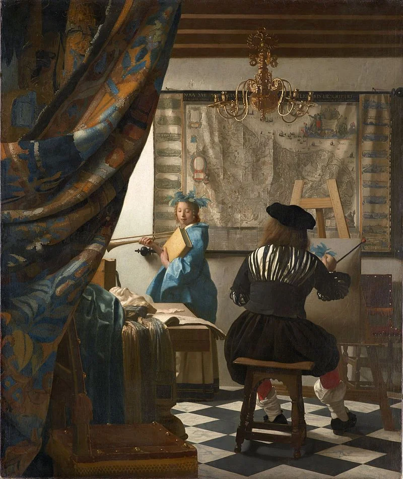 "Alegoria malarstwa", 1666 - 1668