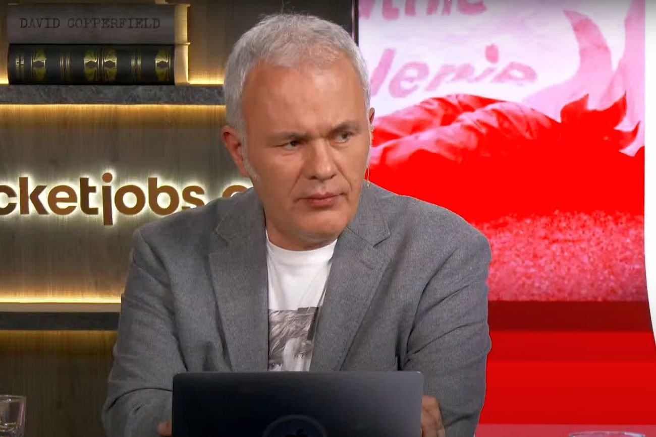 Robert Mazurek w Kanale Zero próbował ścierać się z aktywistami Ostatniego Pokolenia. Nie poszło to po jego myśli