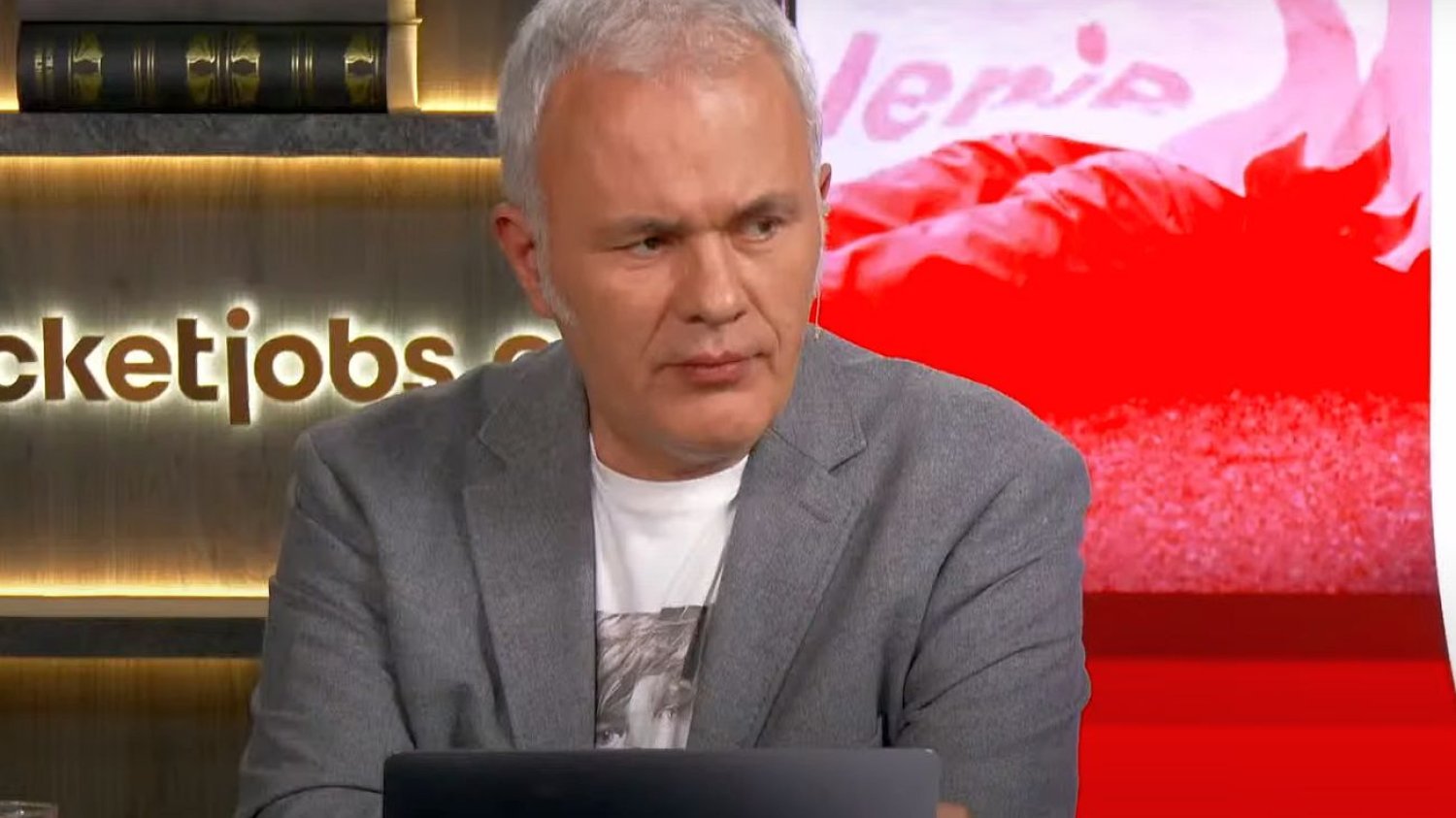 Robert Mazurek w Kanale Zero próbował ścierać się z aktywistami Ostatniego Pokolenia. Nie poszło to po jego myśli