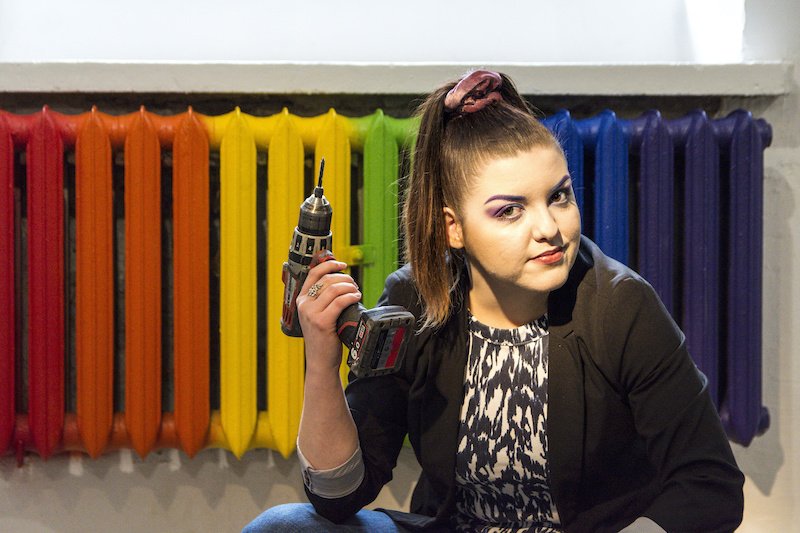 Zdjęcie ilustracyjne. Lublin. Galeria Labirynt. Alicja Sienkiewicz, projekt "What young women think in 2020".