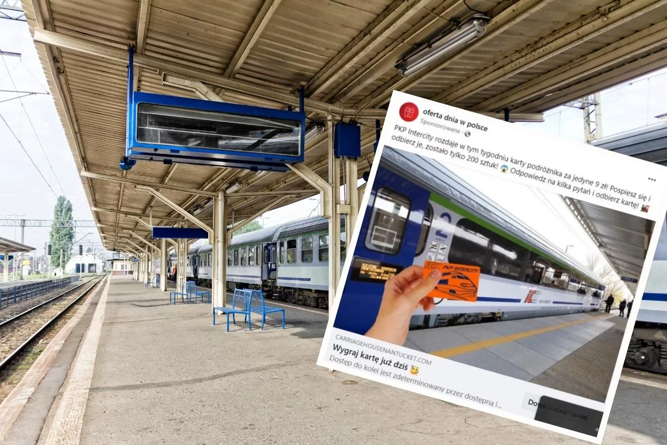 Oszustwo na kolejowy bilet roczny za 9 zł znowu powróciło